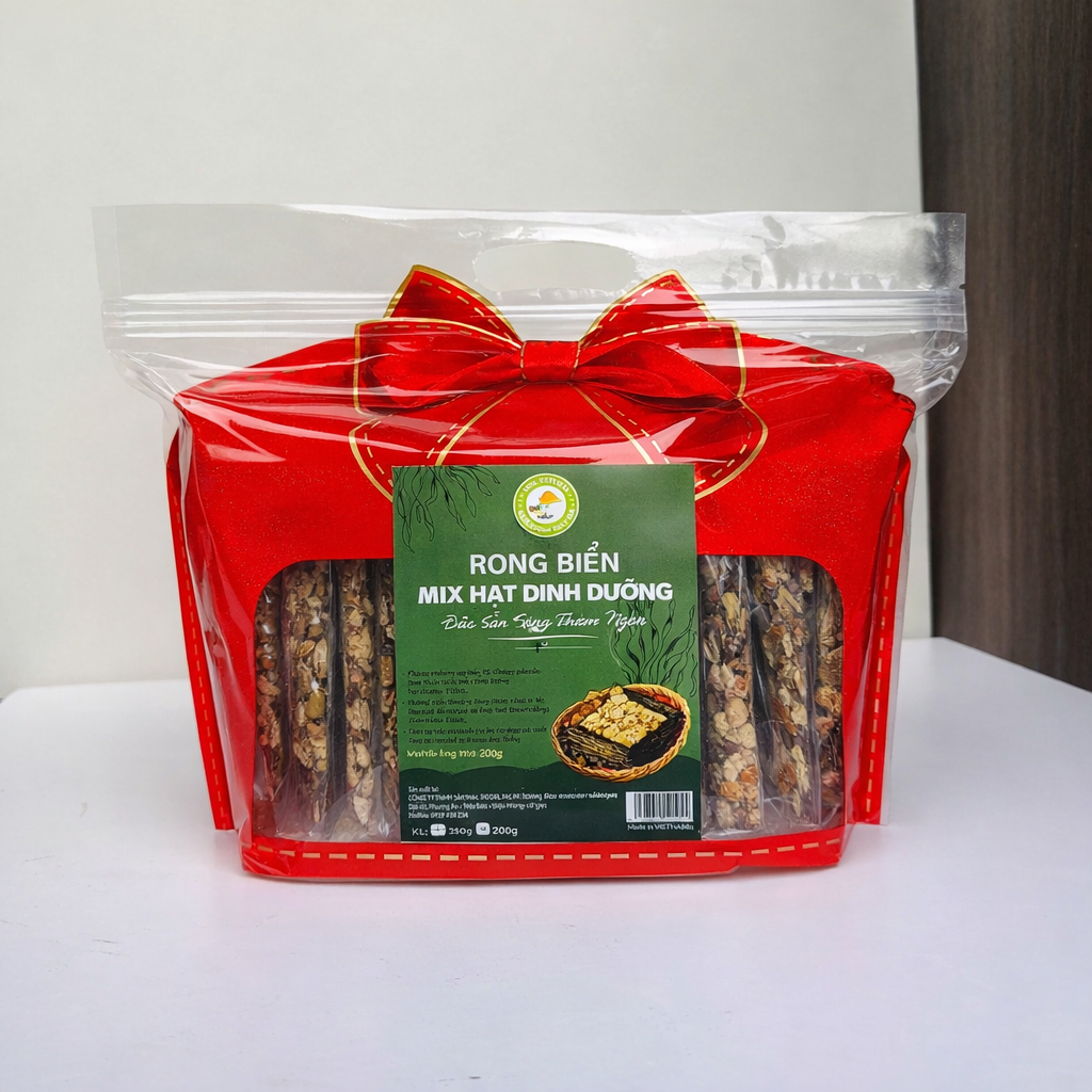 Rong biển mix hạt dinh dưỡng – Hộp 250G/500G